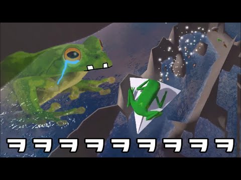 미친 저세상 개구리 점프 게임 개웃기네