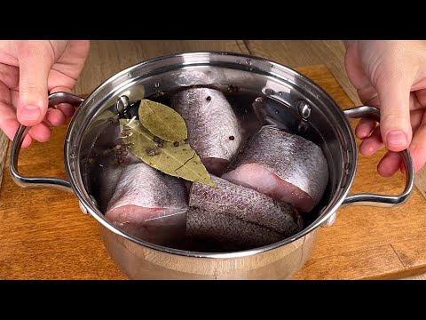 Günstiger Seehecht schmeckt besser als Lachs! Ich mache sie für jede Party! Ich brate nicht mehr!