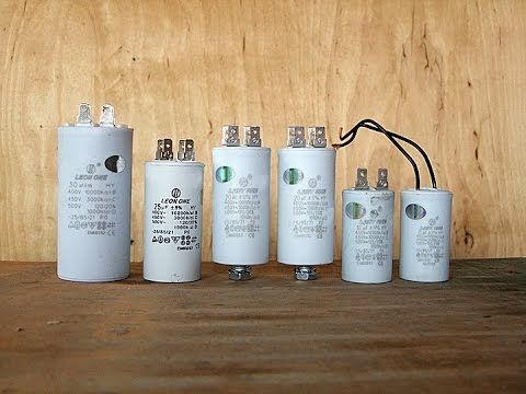 правильный подбор конденсаторов для электродвигателя