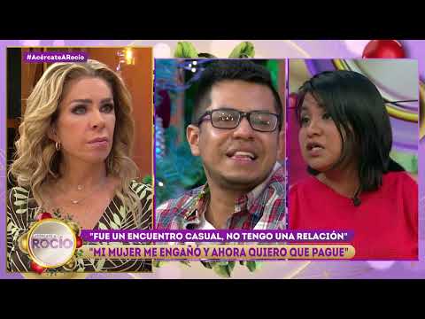 “Mi mujer me engañó y ahora quiero que pague” Programa del 05 de diciembre 2022 / Acércate a Rocío
