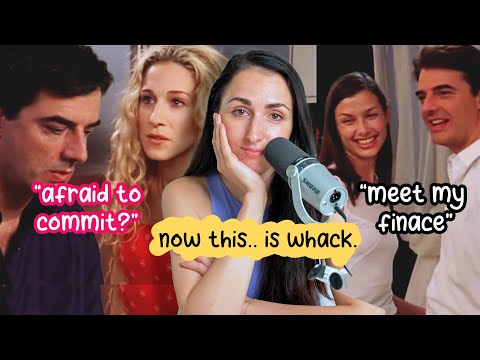 "He's JUST AFRAID to commit" - the phrase that gets Carrie everytime. (SATC Analysis P5)
