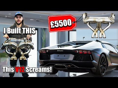 This Aventador Exhaust Costs £5,500… I Built My OWN Version!