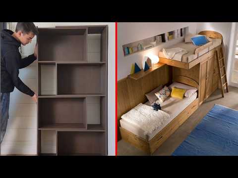 Amazing Space-Saving Furniture & Hidden Storage | Smart Ideas for Small Spaces 🏡