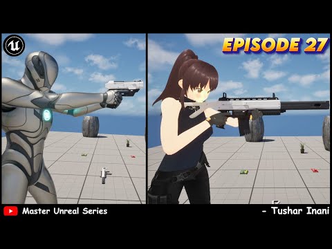 How to Hold Weapons Properly in Unreal Engine 5 | Hand IK & Gun Grip Setup | Master Unreal | Ep 27