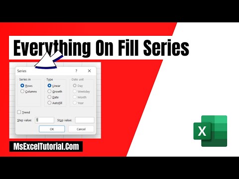 Everything You need to Know On Fill Series In Excel