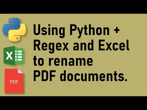 PYTHON: Renaming PDFs using an Excel file and splitting PDF pages