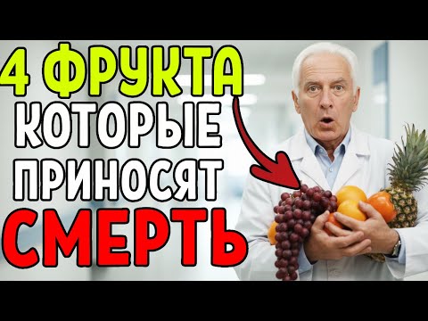 4 ОПАСНЫХ фрукта после 60 лет и 4 полезных для здоровья в пожилом возрасте