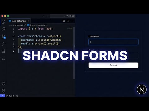 Creating Forms with Shadcn UI in your Next js projects | Part 16