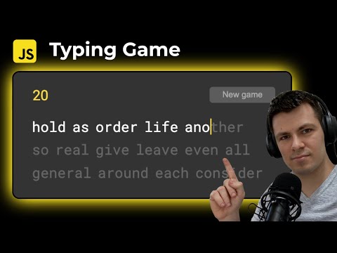 Build Typing Game with Javascript