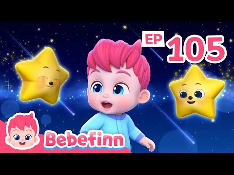 🌟 Twinkle Twinkle Little Star | EP105 | Bebefinn Best Nursery Rhymes