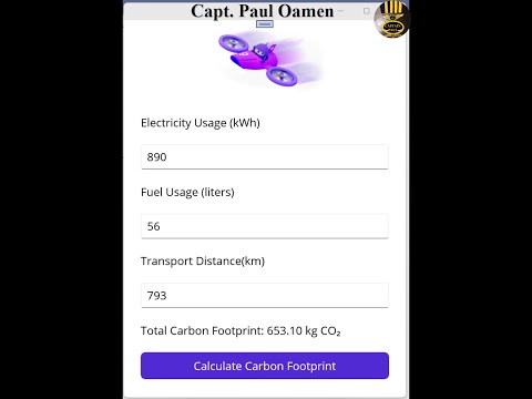 How to Create a Mobile Carbon Footprint Calculator using .Net MAUI App, a C#-based Framework