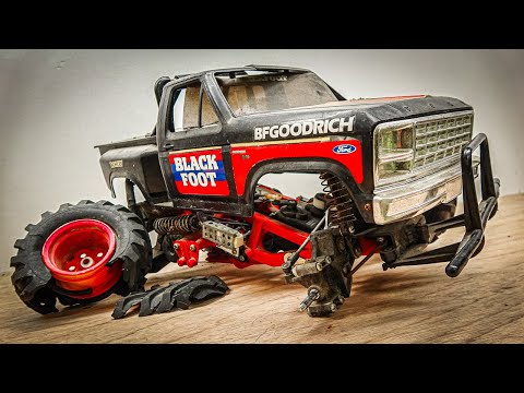 Restoration Of DESTROYED Ford RC Truck | Repaired and Upgraded