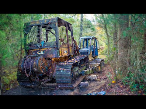 We RECOVERED A DOZER that was Stuck in WOODS 30 YEARS!