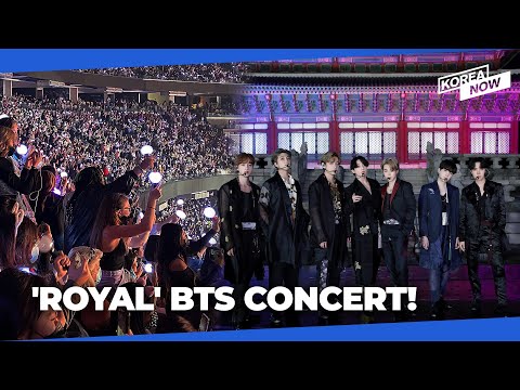 Kings of K-pop BTS set for "royal" concert in Gwanghwamun