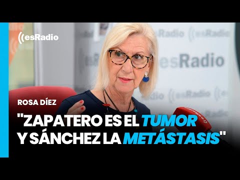 Rosa Díez: "Zapatero es el tumor y Sánchez la metástasis"