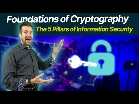 Foundations of Cryptography 1-1: The 5 Pillars of Information Security