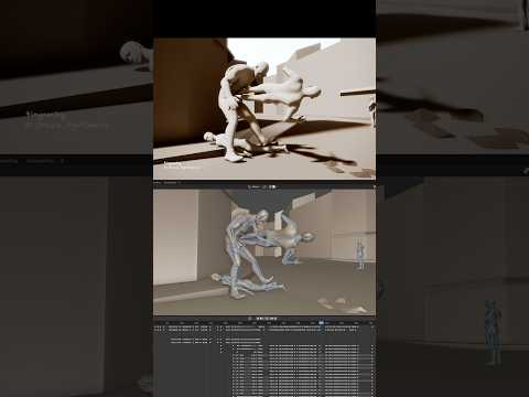 I’m making an Animated Film 02 (Fight Choreo Previz)