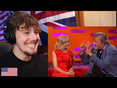 American Reacts to BEST Stephen Fry Moments on Graham Norton!