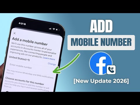 How to Add Phone Number On Facebook! [Step-By-Step Guide]