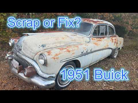 1951 Buick transformation! Parts car to dream car? Is it worth a chance? Fix, clean, and shine!