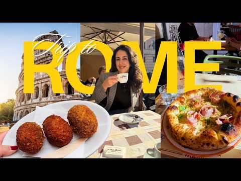 4 Days in Rome, Italy | Traditional Roman Dishes, Must-See + Tips!!