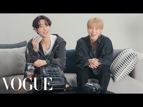 Inside BTS's Jung Kook and Jimin's Bags | In the Bag | Vogue [ENGLISH SUBS]