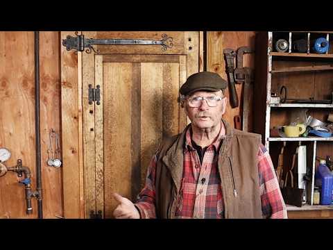 Building a Pine Door for the Blacksmith Shop
