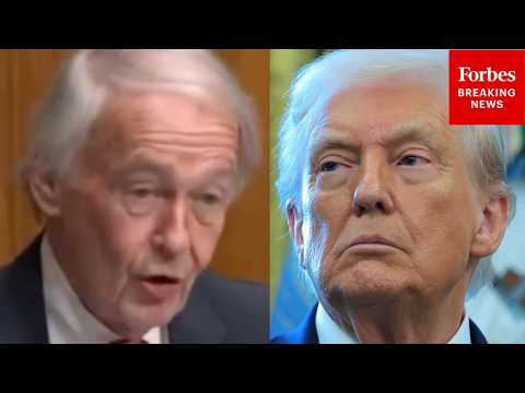 'Our Fraudster-In-Chief': Ed Markey Brands Trump As 'Corrupt'—Lists Off Trump Crypto Deals