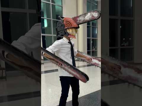 I made a MOVING Chainsaw Man/ Denji cosplay. #chainsawman #denji #anime #cosplay #manga #shorts
