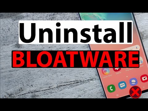 How to uninstall Bloatware using command prompt