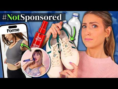 I Bought Every OVERLY SPONSORED Product... is ANYTHING worth buying??