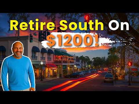 10 Southern Towns You Can Actually Retire In on $1,200 a Month
