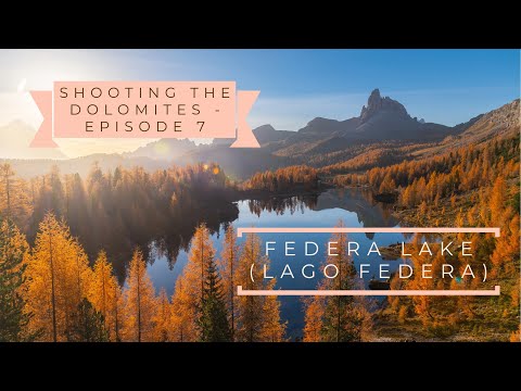 FEDERA LAKE (Lago Federa) | Episode 7 | SHOOTING the DOLOMITES (SUB ENG/ITA) | Leo's Photo Guides