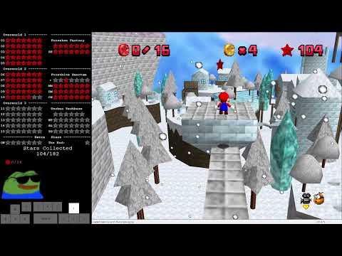 SM64 Curse of The Empire - [B2] Frostbite Sanctum (Savestateless)