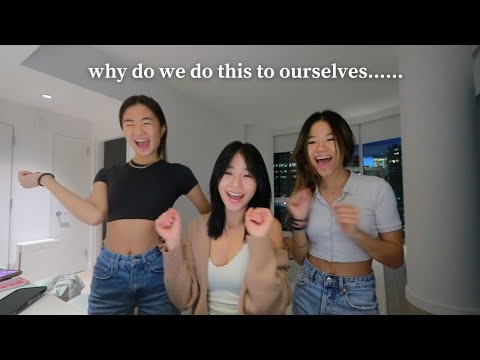 STUCK WITH MY SISTERS IN MY NYC APARTMENT FOR 24 HOURS!!