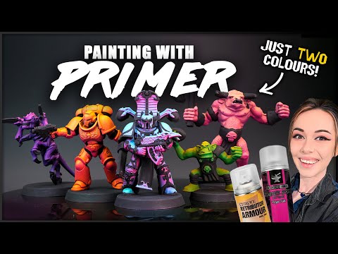 Want Amazing Miniatures FAST? Just Use Primer! | Tips, Tricks + AWESOME Recipes!