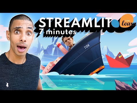 I tried to build a Python Machine Learning Streamlit App in 7 Minutes | Coding Challenge