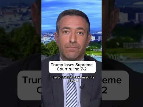 Trump loses Supreme Court ruling 7-2