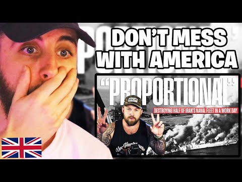 Brit Reacts to America Obliterates Half Of Iran's Navy In 8 Hours! - Operation Praying Mantis
