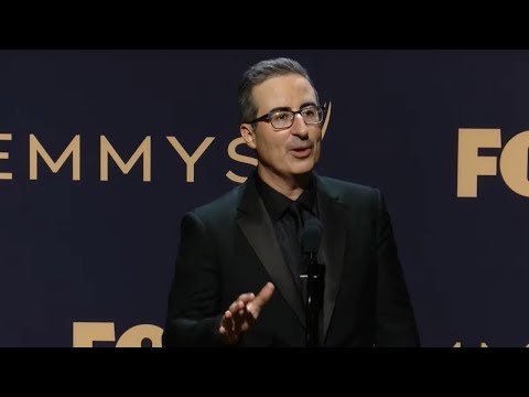 John Oliver - Last Week Tonight with John Oliver | Emmys 2019 Full Backstage Interview