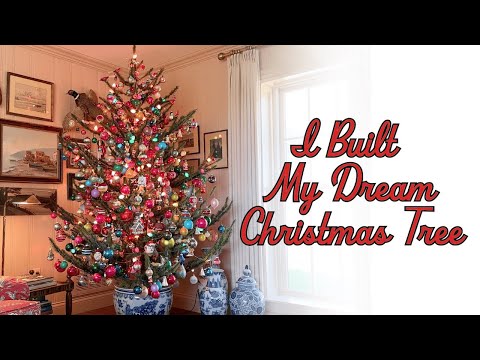 Making The Vintage Christmas Tree of My Dreams...Literally!