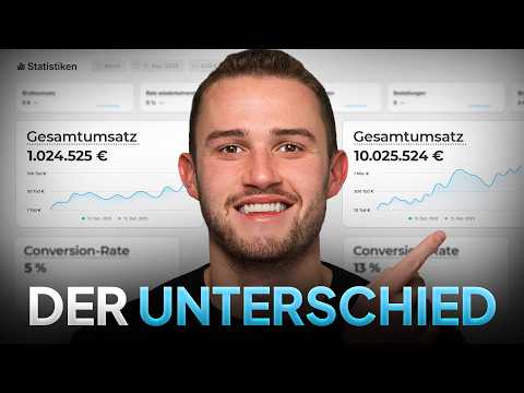 Von 1 auf 10 Millionen € Umsatz mit Shopify!