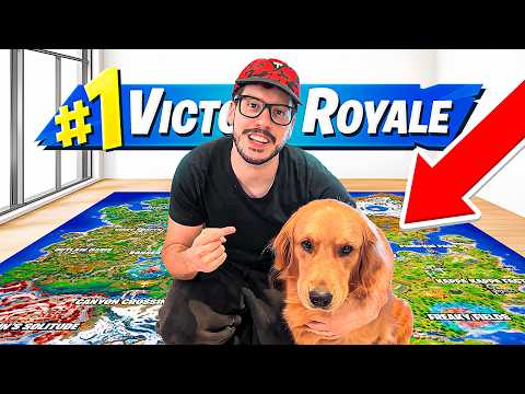 Using My *DOG* To CONTROL My Fortnite Game!