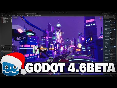 Godot 4.6 Beta is HERE! What's New?
