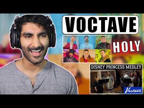 Voctave Go DISNEY: Princess, Villains & Heroes Medleys [DOUBLE REACTION]