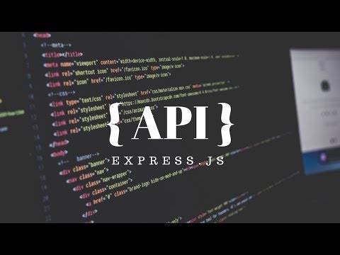 Créer une api rest avec Express js