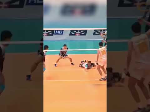 Impossible Volleyball Save! #shorts