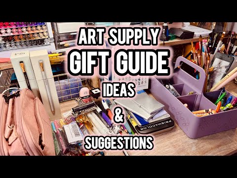 🎁 ✨Art Supply Gift Guide Recs| Lots of Ideas for the Artist in your Life. ✨💝 (PART 1) 