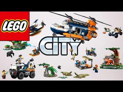Lego City Jungle Explorer Compilation Speed Build