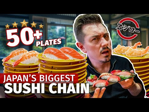I Tried EVERY Sushi in Japan 🍣 Inside Tokyo's Conveyor Belt Restaurants